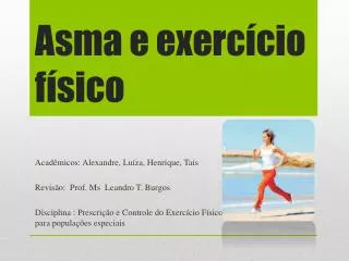 asma e exerc cio f sico