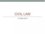 Civil Law - slide 1