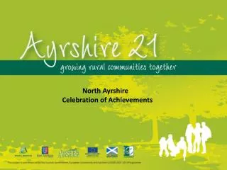 North Ayrshire Celebration of Achievements