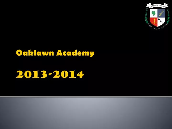 oaklawn academy 2013 2014