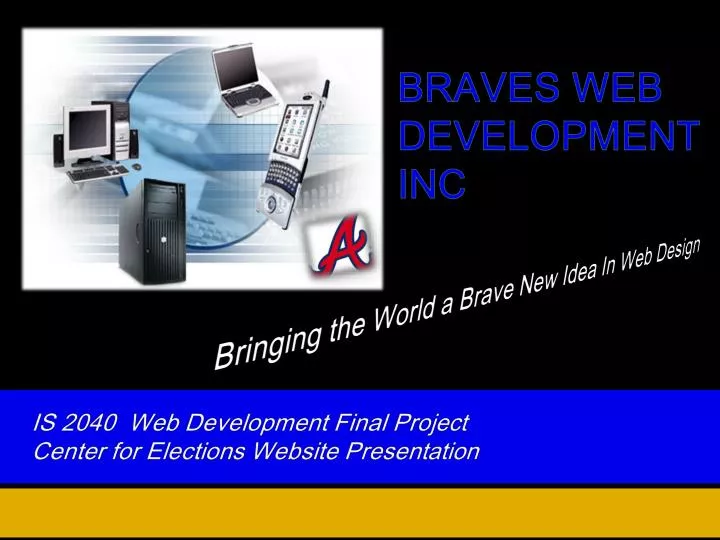 is 2040 web development final project center for elections website presentation