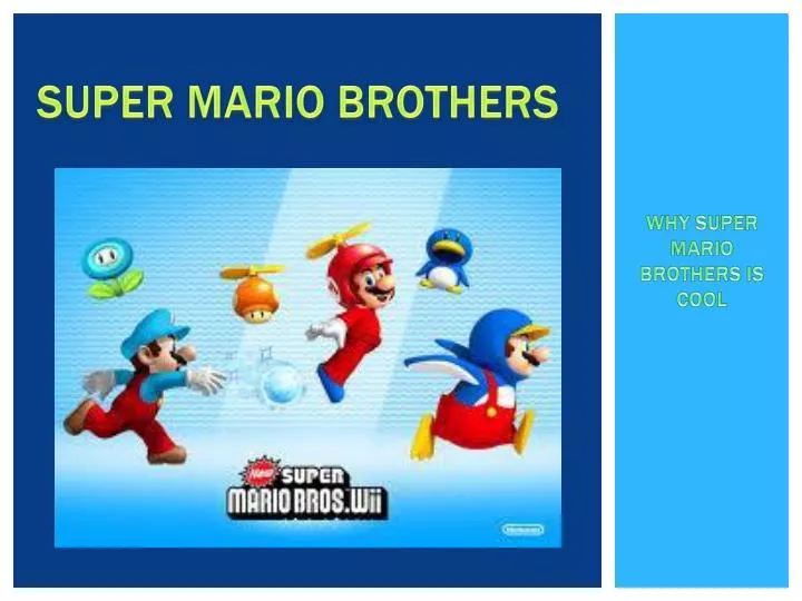 New Super Mario Bros Wii Poster  Super mario bros nintendo, Super mario  bros, Super mario