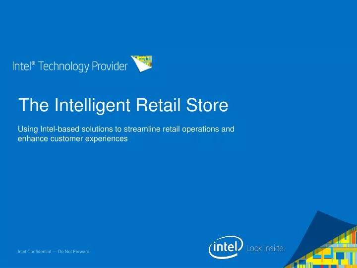 the intelligent retail store