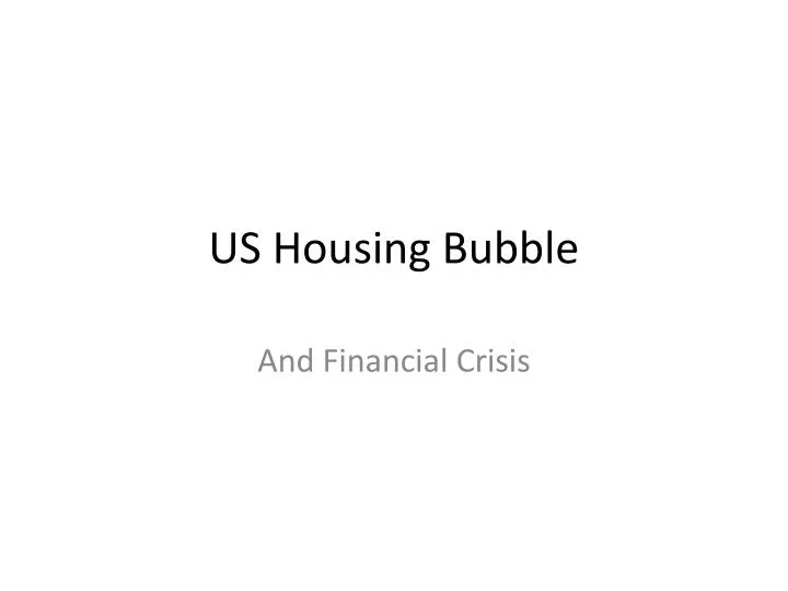 us housing bubble