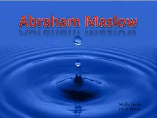 abraham maslow