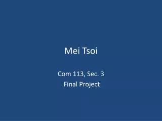 mei tsoi