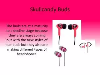Skullcandy Buds