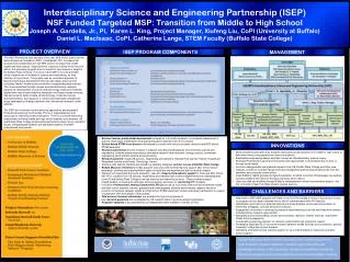 Interdisciplinary Science and Engineering Partnership (ISEP)