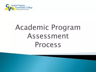 Academic Program Assessment Process