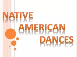 Native American Dances