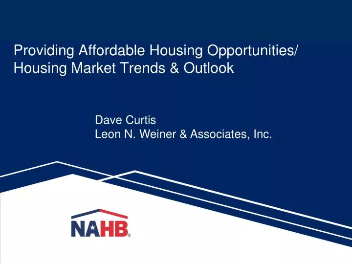providing affordable housing opportunities housing market trends outlook