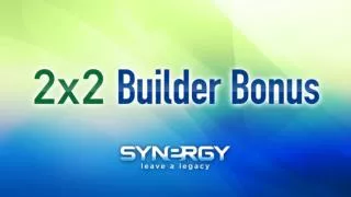 2x2 Builder Bonus Promotion