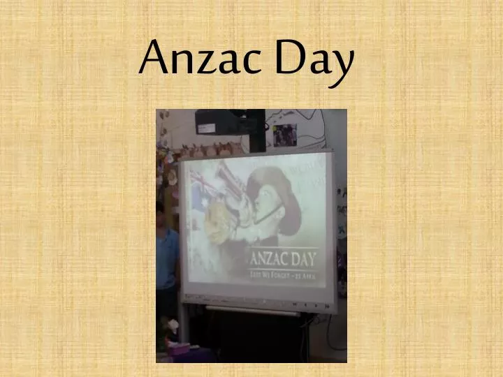 anzac day