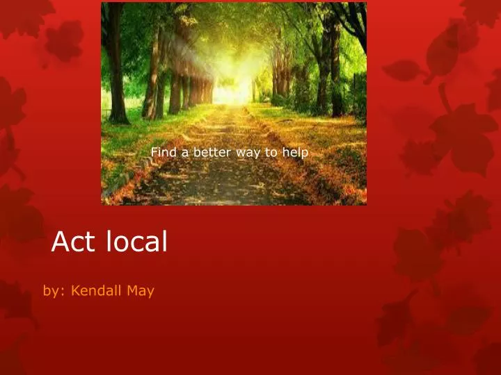 act local