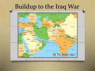 Buildup to the Iraq War