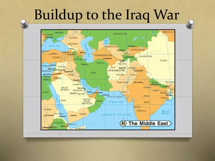 buildup to the iraq war