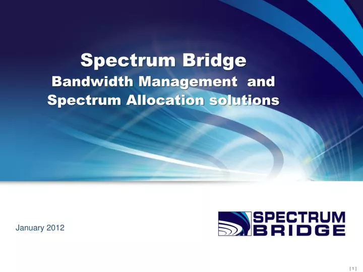 spectrum bridge bandwidth management and spectrum allocation solutions