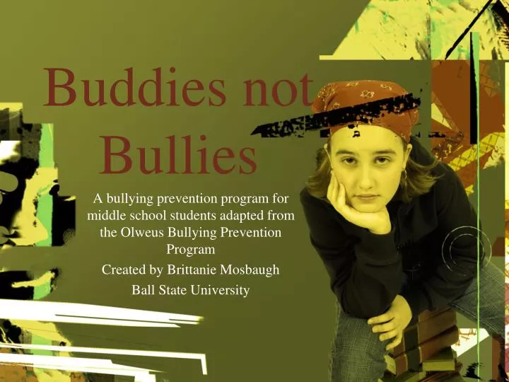buddies not bullies