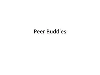 Peer Buddies