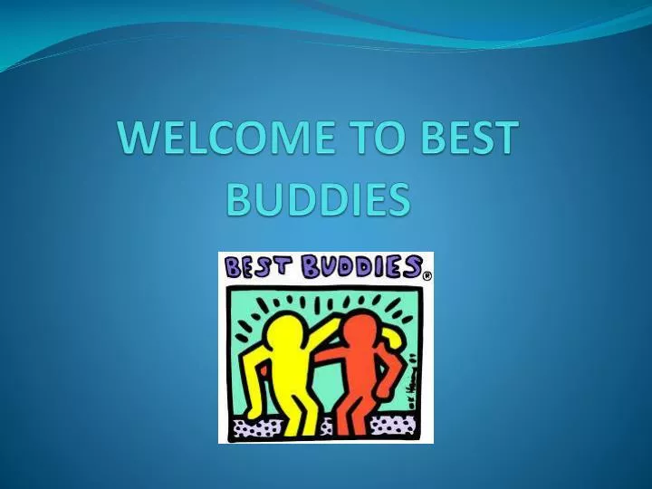 welcome to best buddies