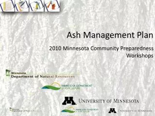 Ash Management Plan