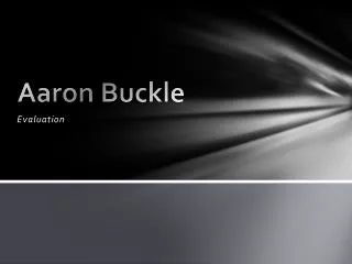 Aaron Buckle