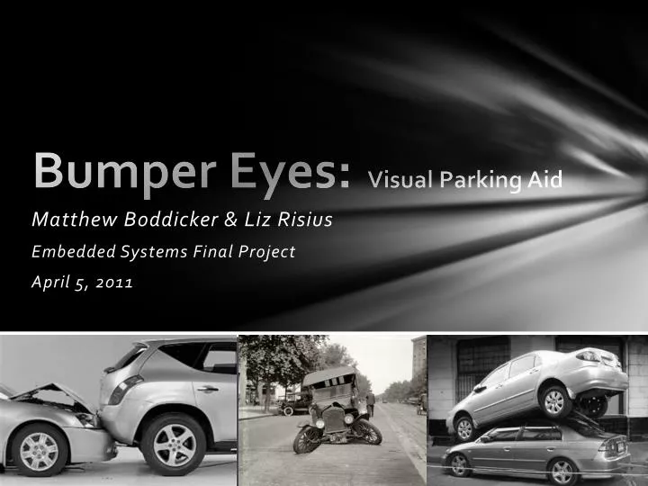 bumper eyes visual parking aid