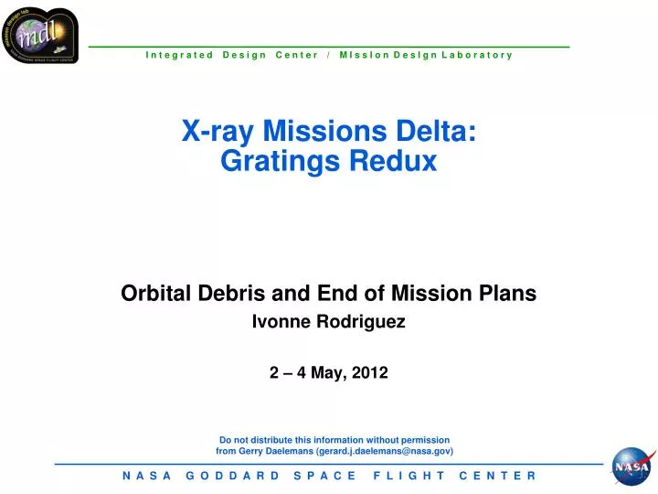 x ray missions delta gratings redux