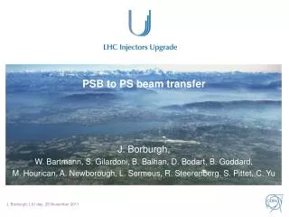 PSB to PS beam transfer