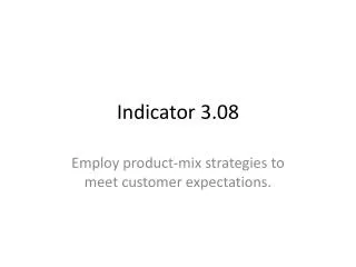 Indicator 3.08