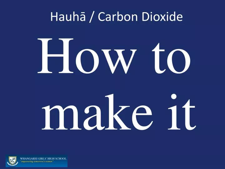 hauh carbon dioxide