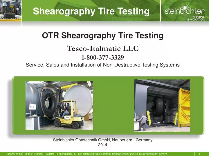 shearography tire testing