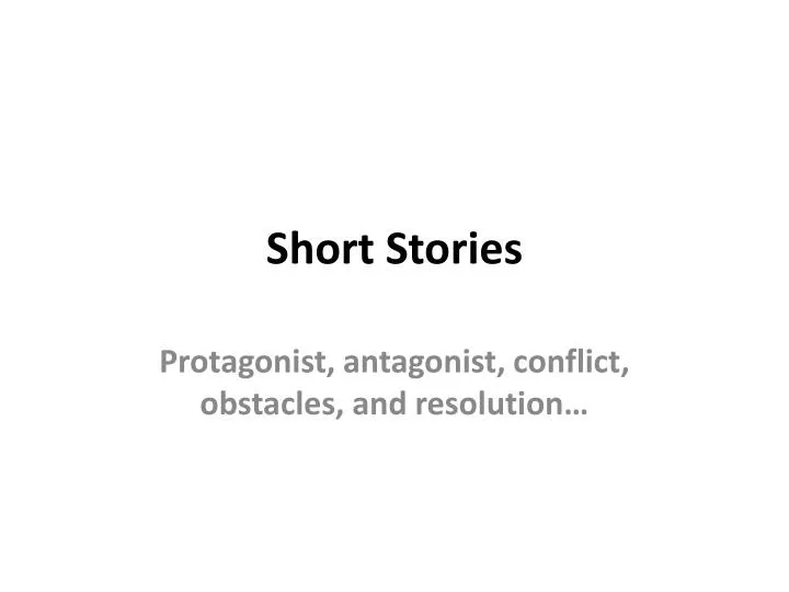 short stories