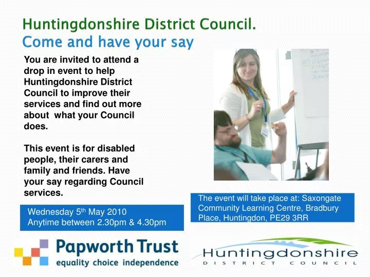 huntingdonshire district council come and have your say