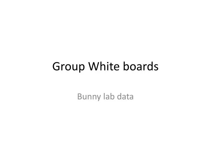 group white boards