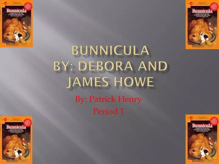 bunnicula by debora and james howe