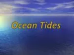 Ocean Waves and Tides - slide 1