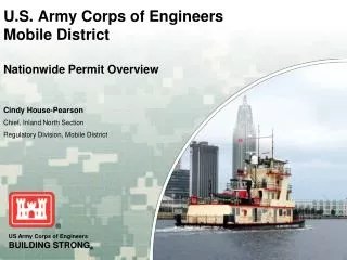 U.S. Army Corps of Engineers Mobile District Nationwide Permit Overview