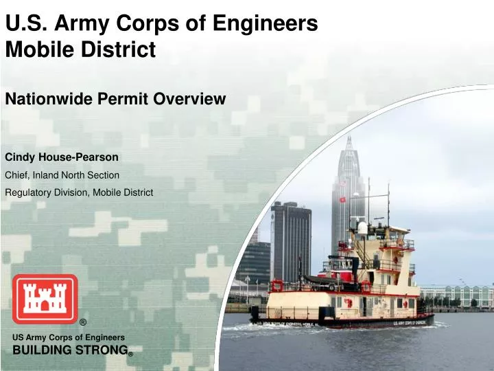 u s army corps of engineers mobile district nationwide permit overview