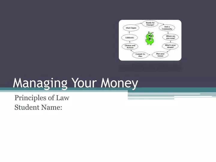 managing your money