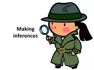 Making inferences