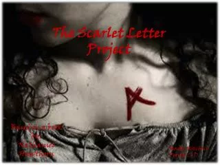 The Scarlet Letter Project