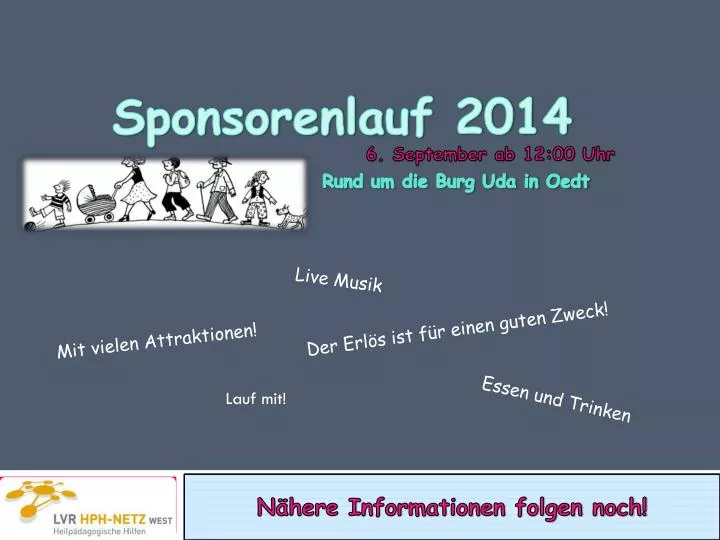 sponsorenlauf 2014 rund um die burg uda in oedt