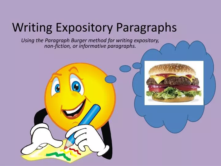 writing expository paragraphs