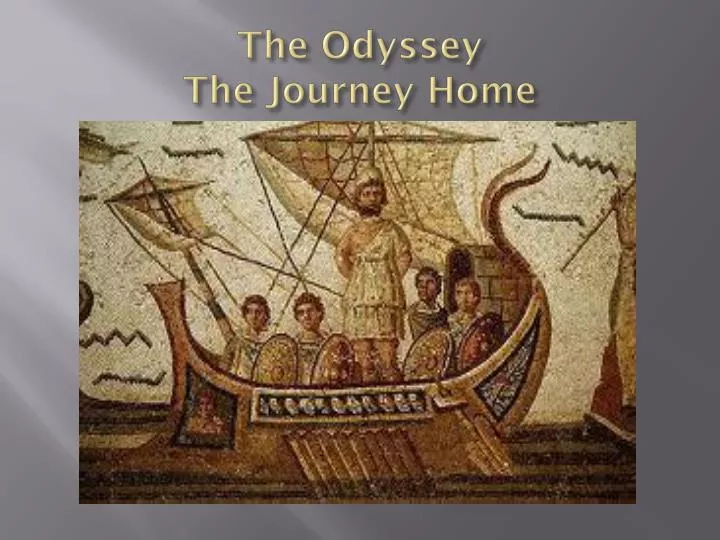 the odyssey the journey home