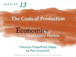 The Costs of Production