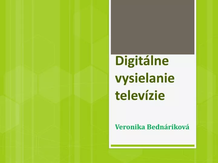 digit lne vysielanie telev zie