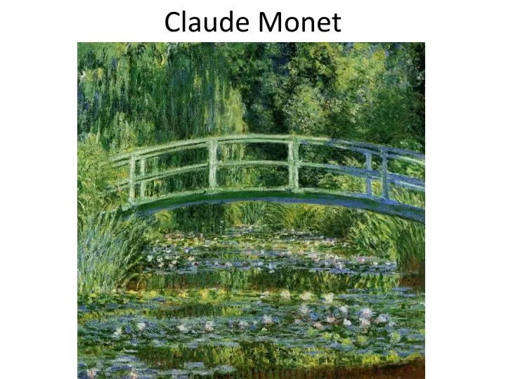 claude monet