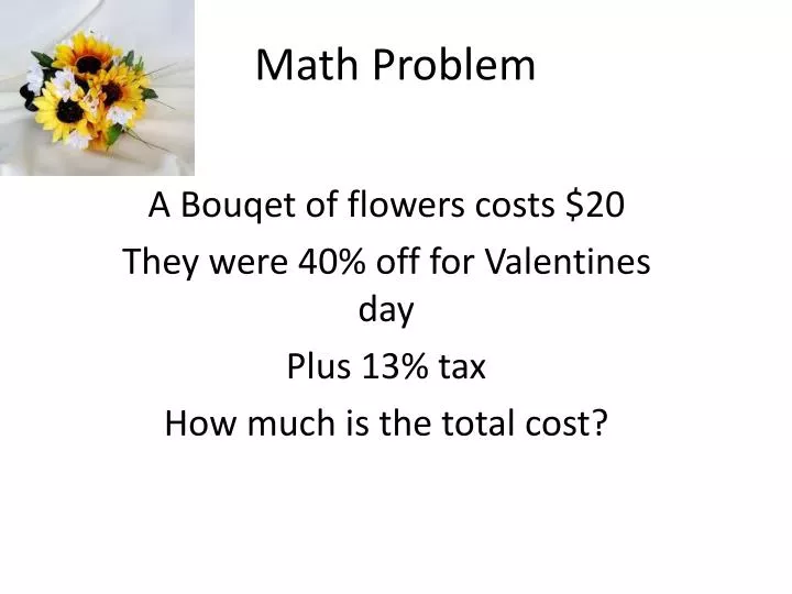 math problem