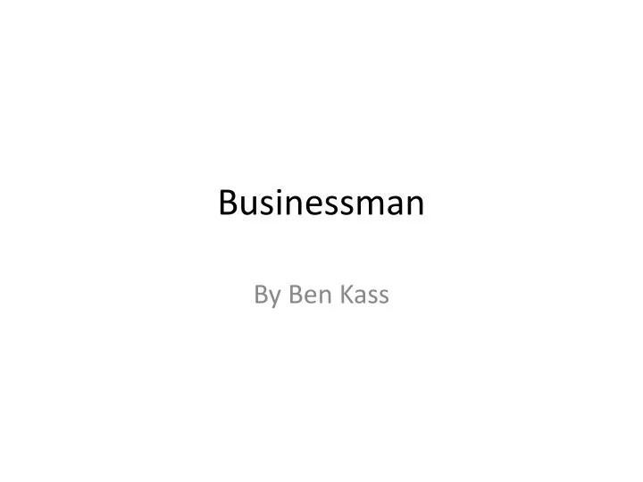 businessman